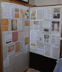 Photo 15  - 2013 Exhibition - Displays on St.Helen’s Parish Registers and Eston Burial Board